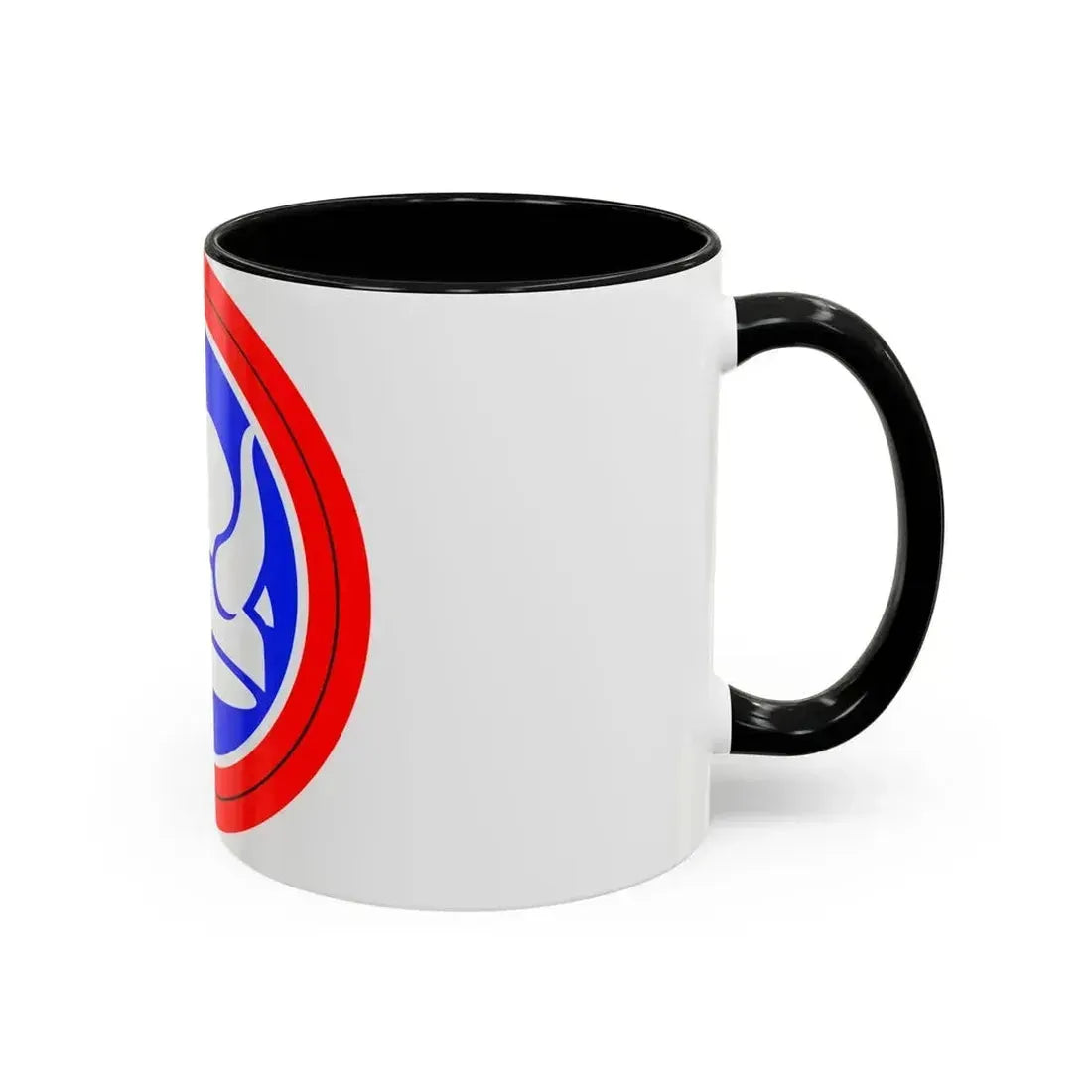 47th Division Shoulder Patch (U.S. Army) Accent Coffee Mug - Go Mug Yourself