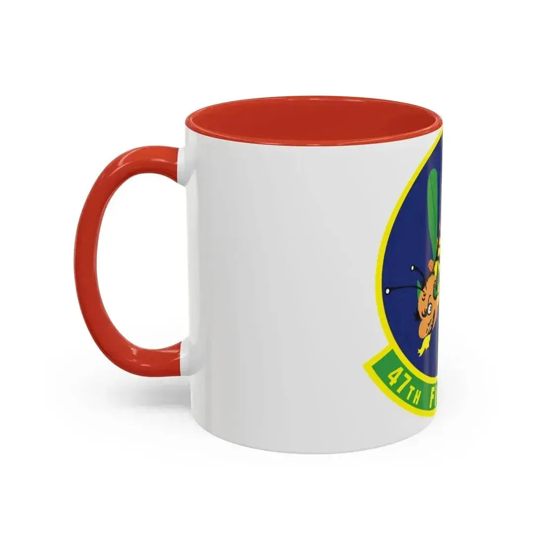 47th Fighter Squadron (U.S. Air Force) Accent Coffee Mug - Go Mug Yourself