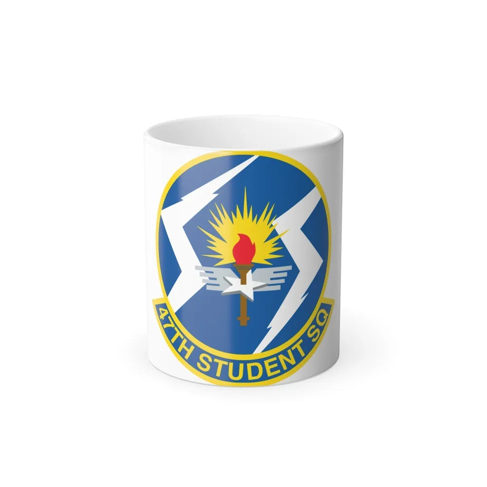 47th Student Sq (U.S. Air Force) Color Changing Coffee Mug-11oz-Go Mug Yourself