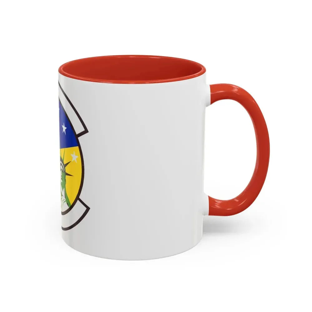 48 Healthcare Operations Squadron USAFE (U.S. Air Force) Accent Coffee Mug - Go Mug Yourself