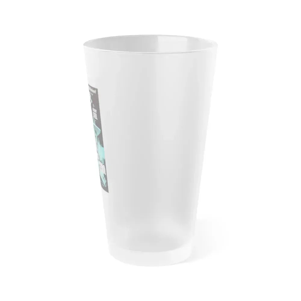 48 HOURS TO LIVE 1959 Movie Poster - Frosted Pint Glass 16oz - Go Mug Yourself