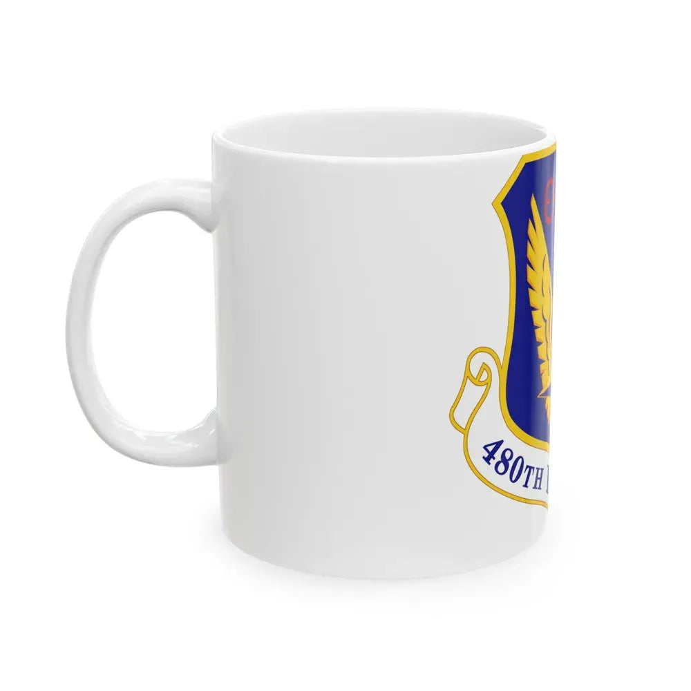480 Intelligence Surveillance and Reconnaissance Group ACC (U.S. Air Force) White Coffee Mug - Go Mug Yourself