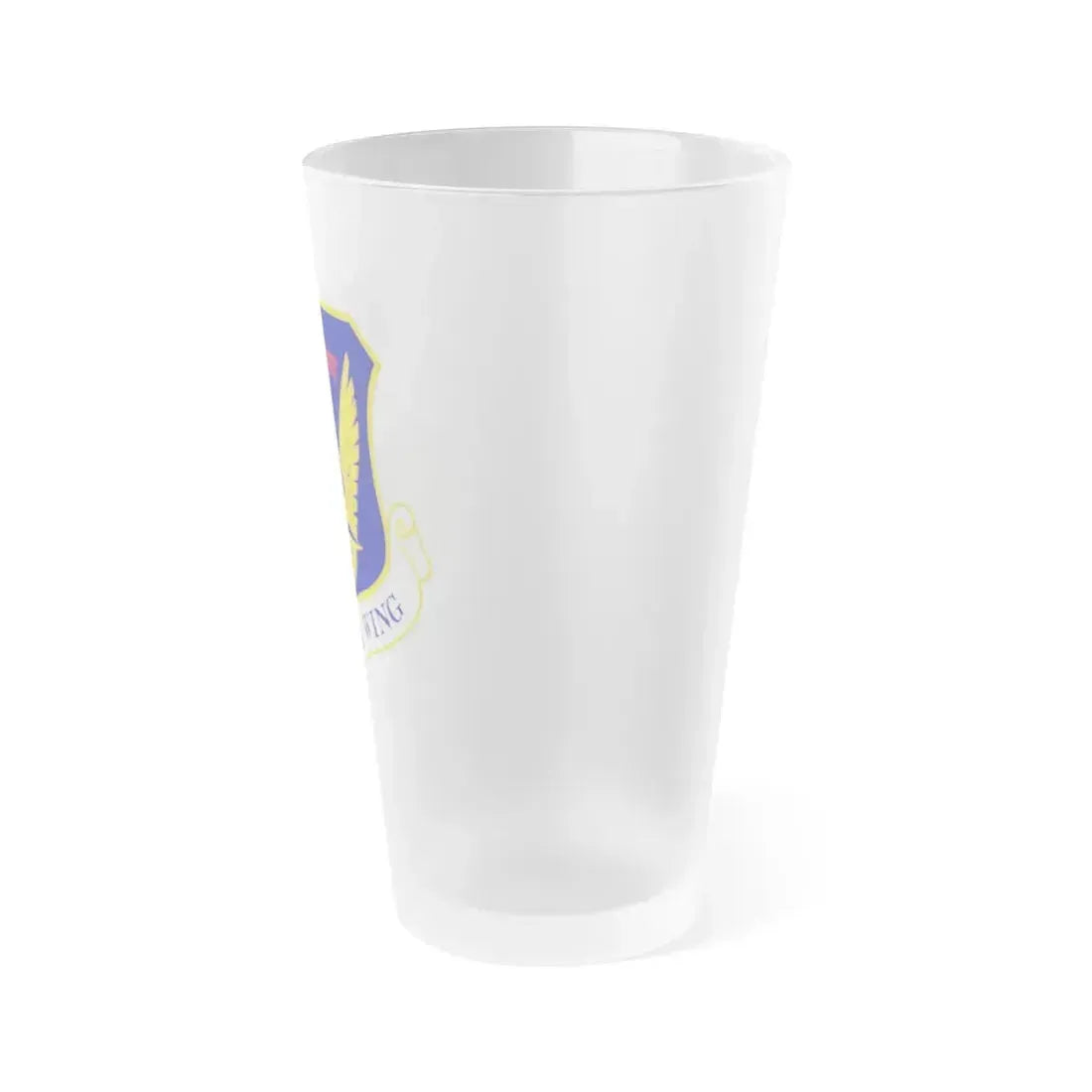 480 Intelligence Surveillance and Reconnaissance Wing ACC (U.S. Air Force) Frosted Pint Glass 16oz - Go Mug Yourself