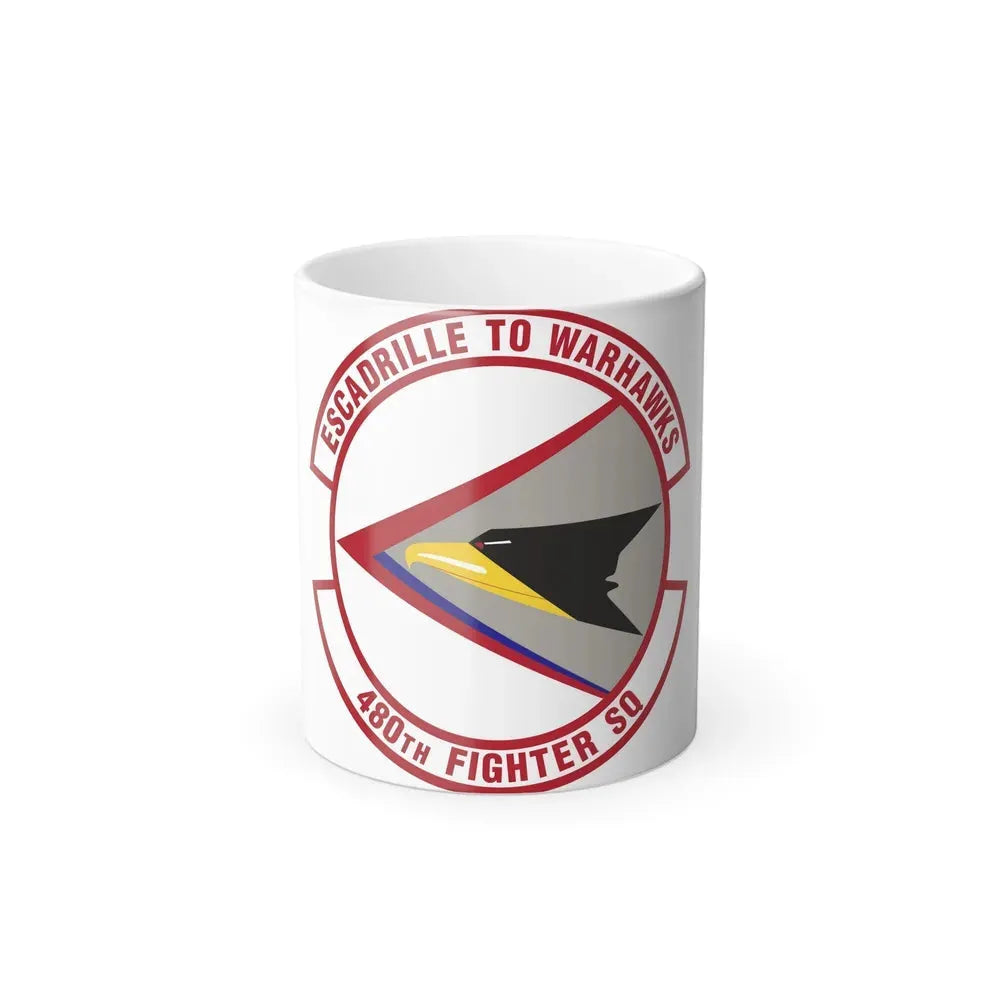 480th Fighter Squadron (U.S. Air Force) Color Changing Coffee Mug 11oz - Go Mug Yourself