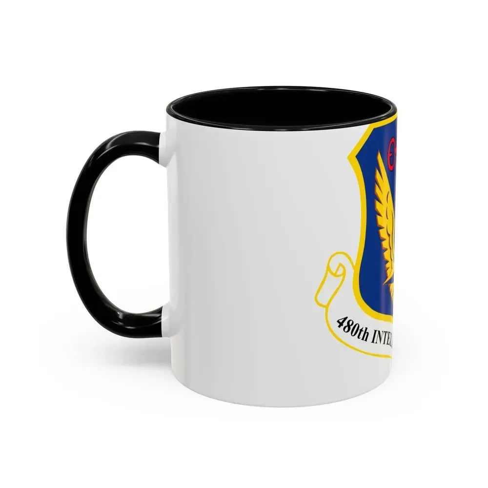 480th Intelligence Wing (U.S. Air Force) Accent Coffee Mug - Go Mug Yourself