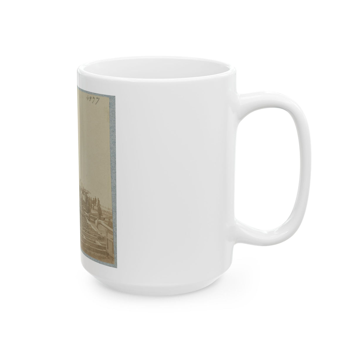 Army Wharf (U.S. Civil War) White Coffee Mug