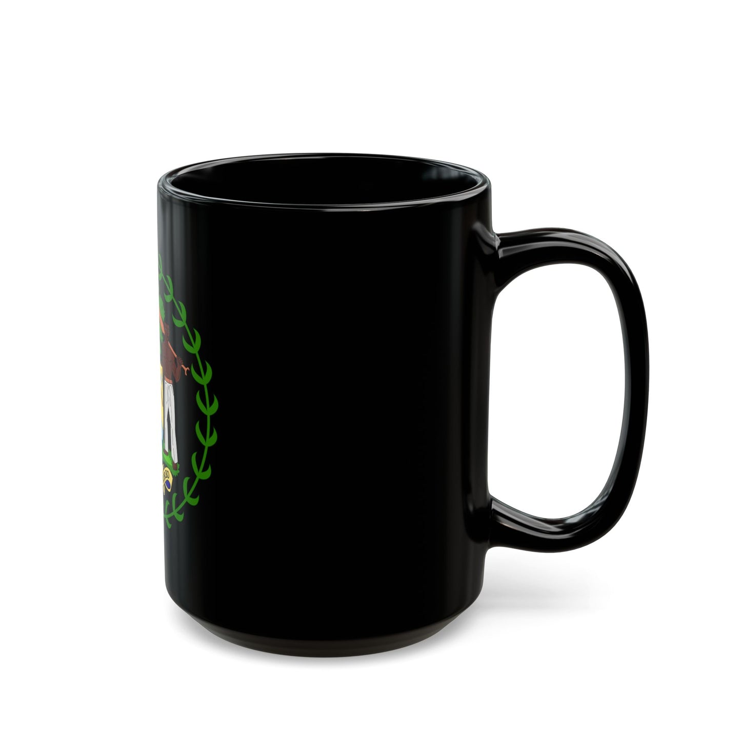 Coat of arms of Belize - Black Coffee Mug