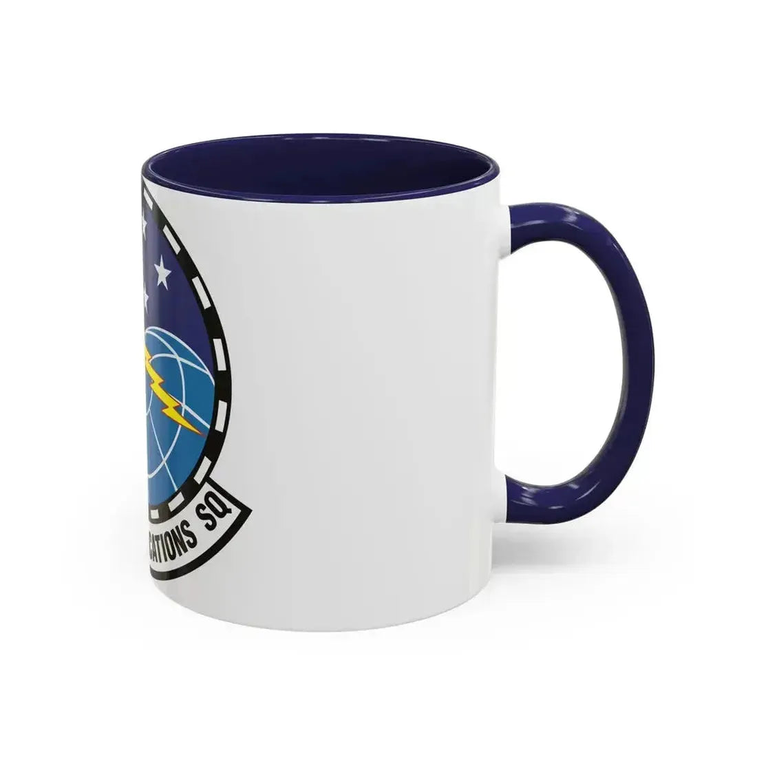 482d Communications Squadron (U.S. Air Force) Accent Coffee Mug - Go Mug Yourself