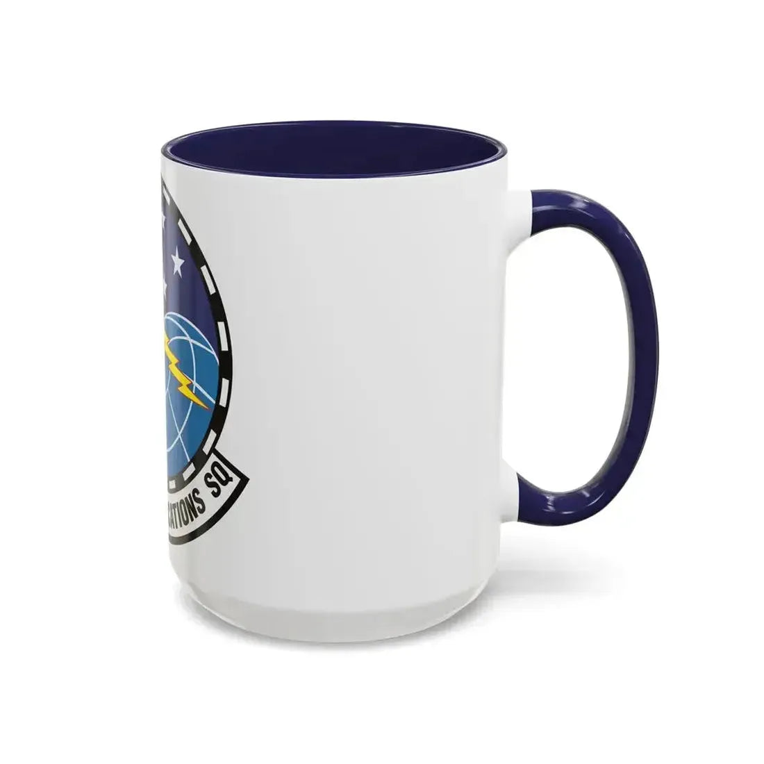 482d Communications Squadron (U.S. Air Force) Accent Coffee Mug - Go Mug Yourself