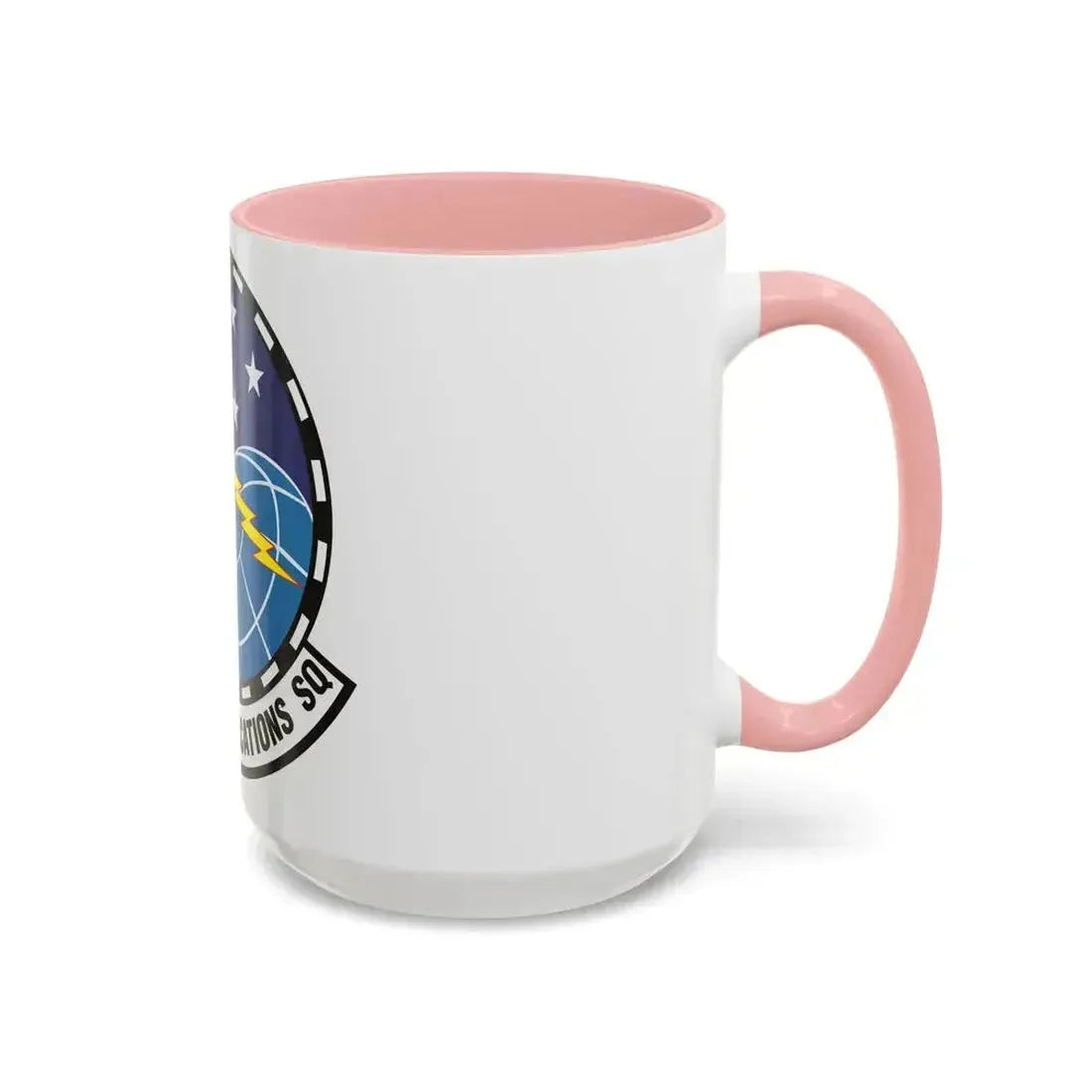 482d Communications Squadron (U.S. Air Force) Accent Coffee Mug - Go Mug Yourself