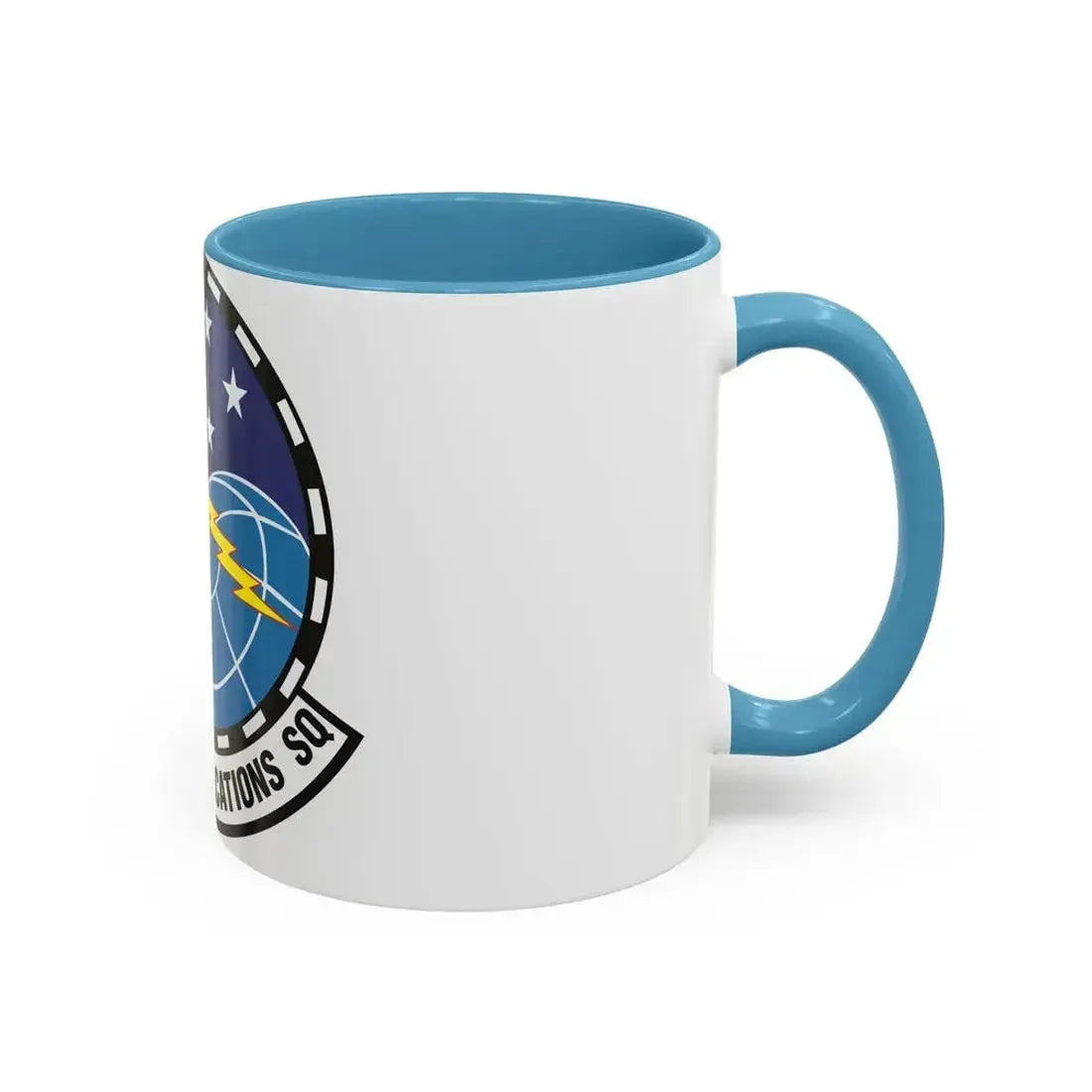 482d Communications Squadron (U.S. Air Force) Accent Coffee Mug - Go Mug Yourself