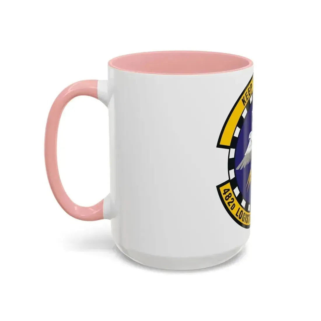 482d Logistics Readiness Squadron (U.S. Air Force) Accent Coffee Mug - Go Mug Yourself