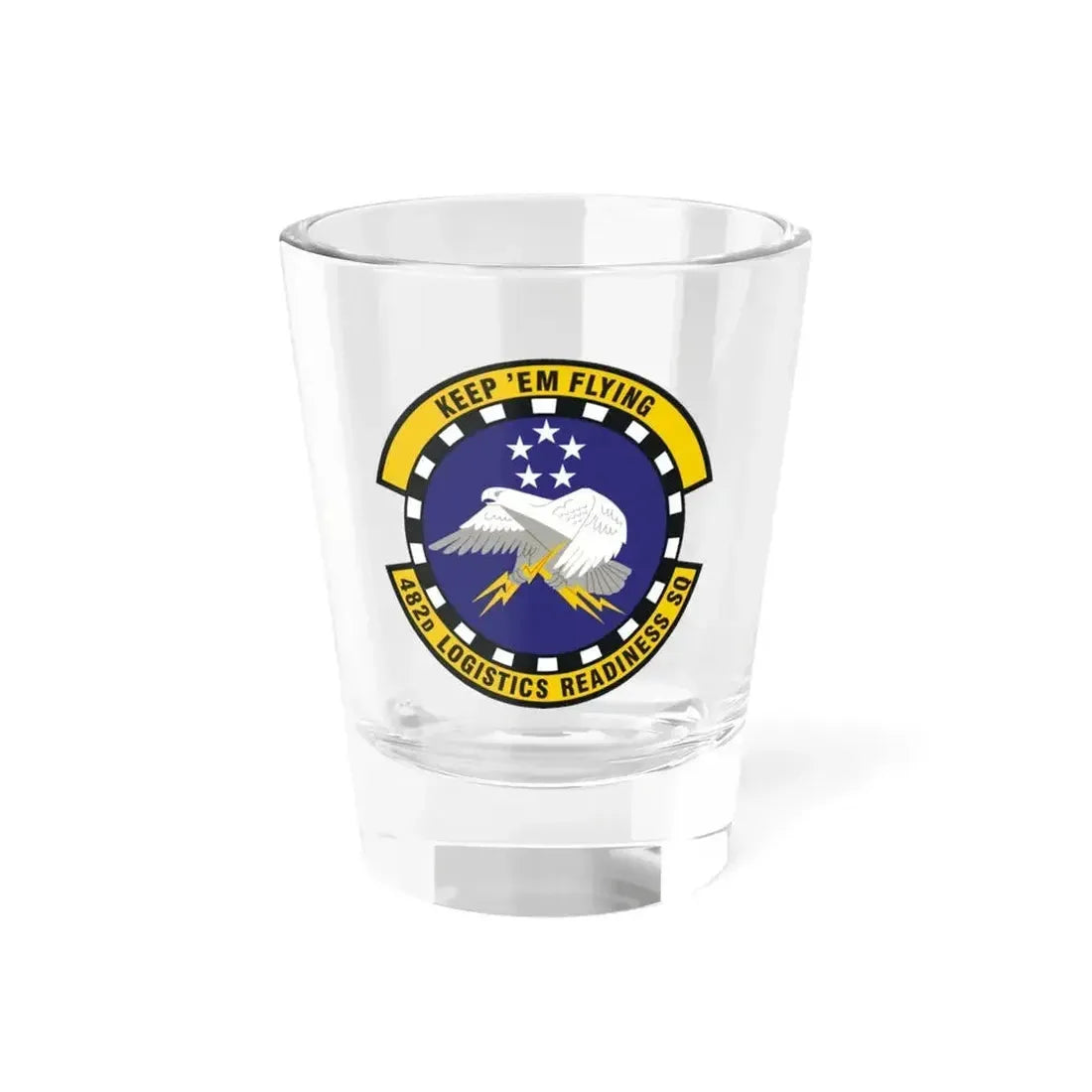 482d Logistics Readiness Squadron (U.S. Air Force) Shot Glass 1.5oz 1.5oz - Go Mug Yourself