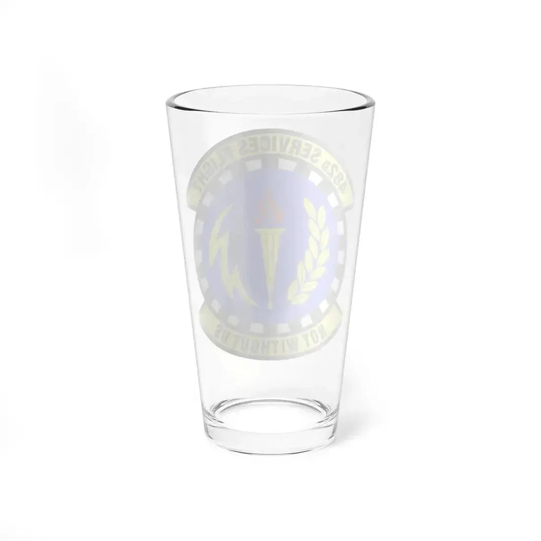 482d Services Flight (U.S. Air Force) Pint Glass 16oz - Go Mug Yourself