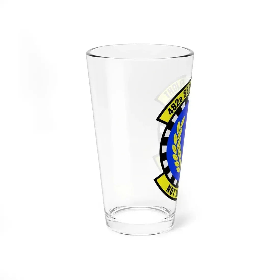 482d Services Flight (U.S. Air Force) Pint Glass 16oz - Go Mug Yourself