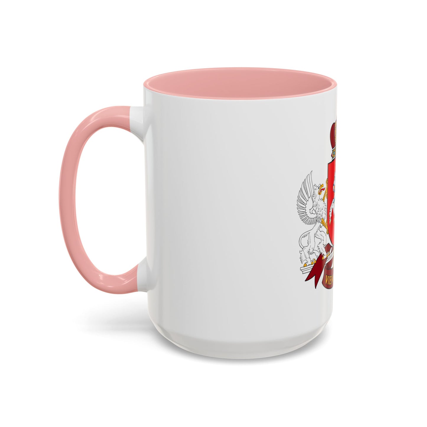 Coat of arms of the Seimas of Lithuania - Accent Coffee Mug