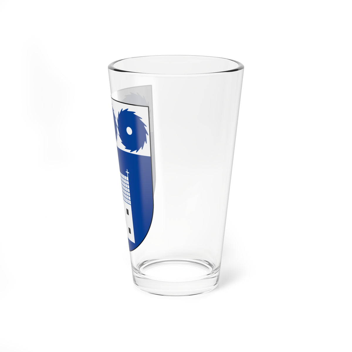 Grums vapen alternativ (Sweden) (Coat of Arms) Pint Glass 16oz