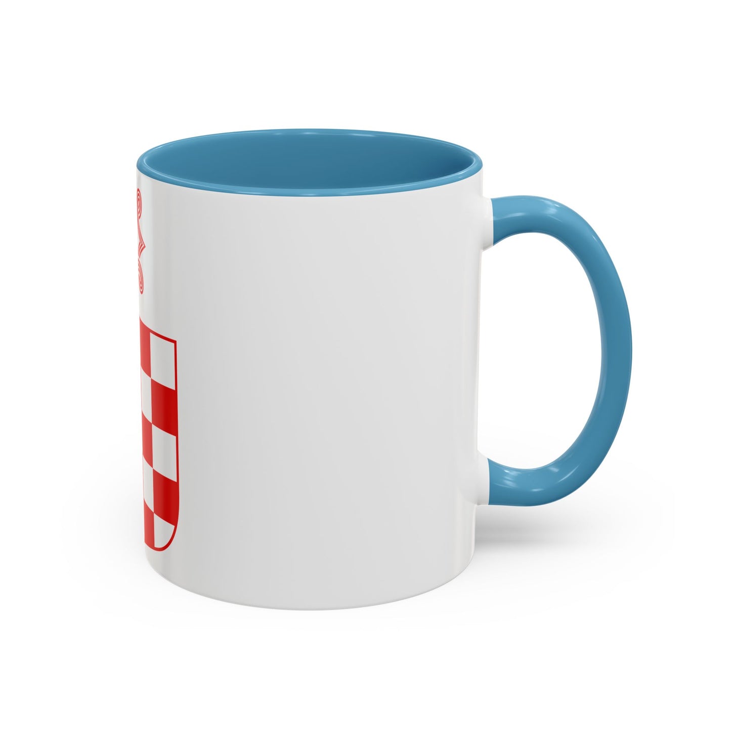 Coat of arms of the Independent State of Croatia - Accent Coffee Mug
