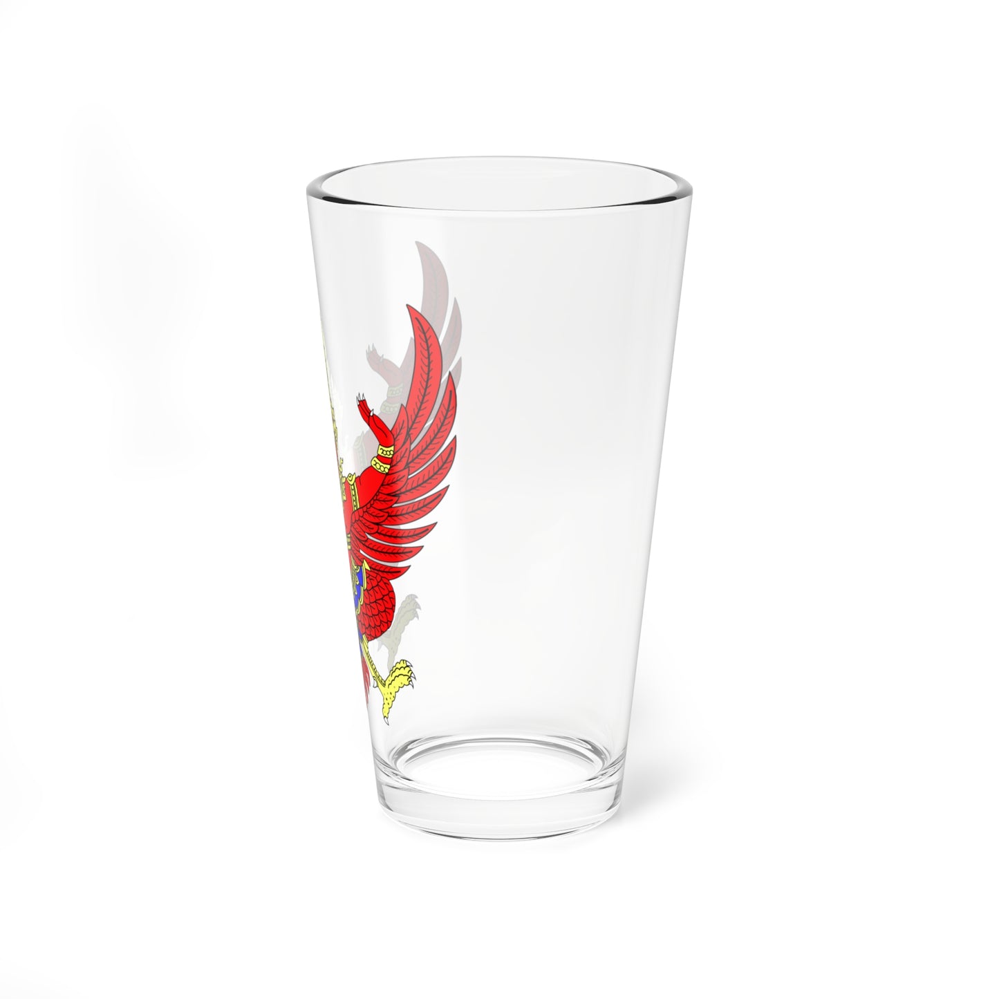 Thai Garuda emblem (Thailand) (Coat of Arms) Pint Glass 16oz