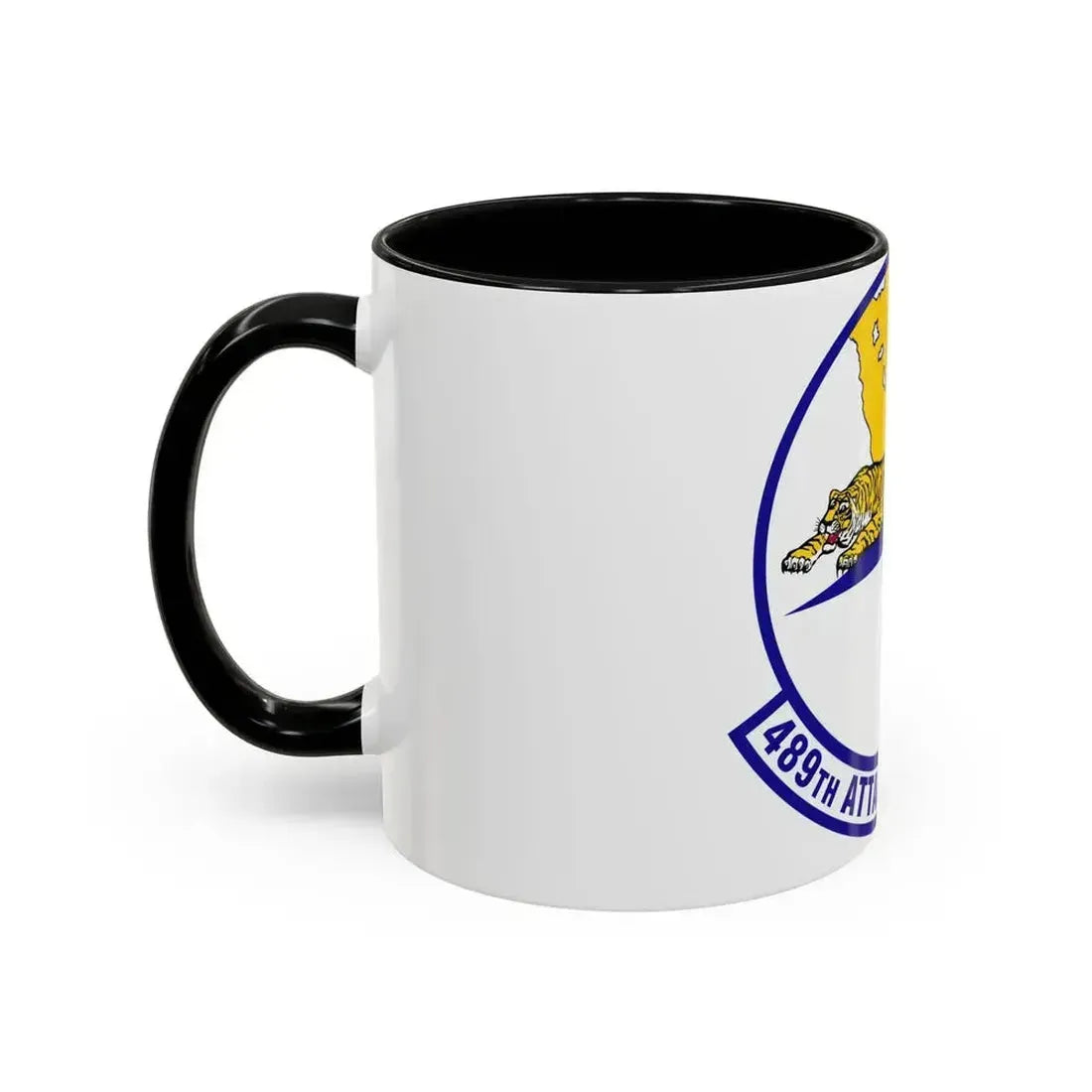 489 Attack Sq ACC (U.S. Air Force) Accent Coffee Mug - Go Mug Yourself
