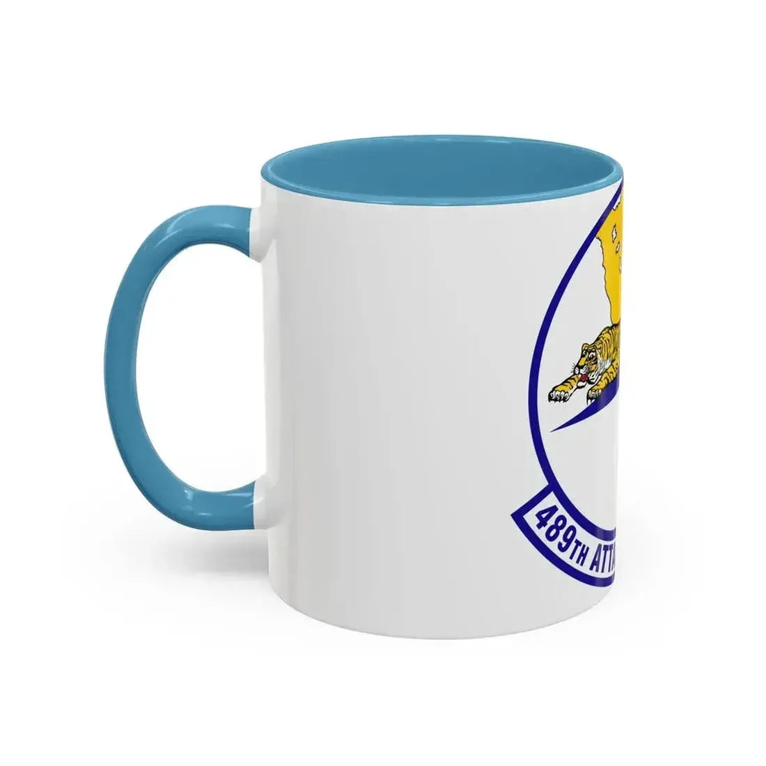 489 Attack Sq ACC (U.S. Air Force) Accent Coffee Mug - Go Mug Yourself