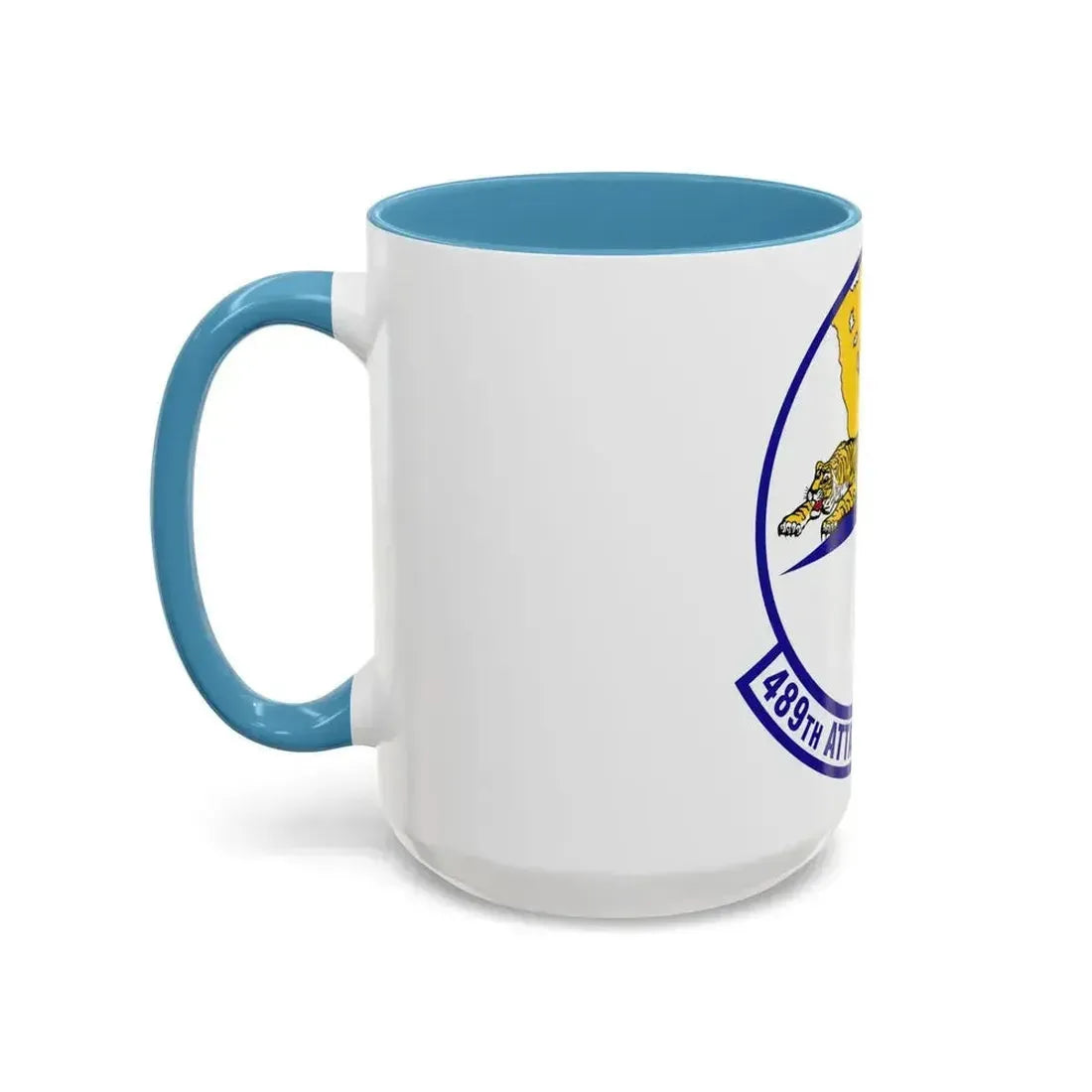 489 Attack Sq ACC (U.S. Air Force) Accent Coffee Mug - Go Mug Yourself