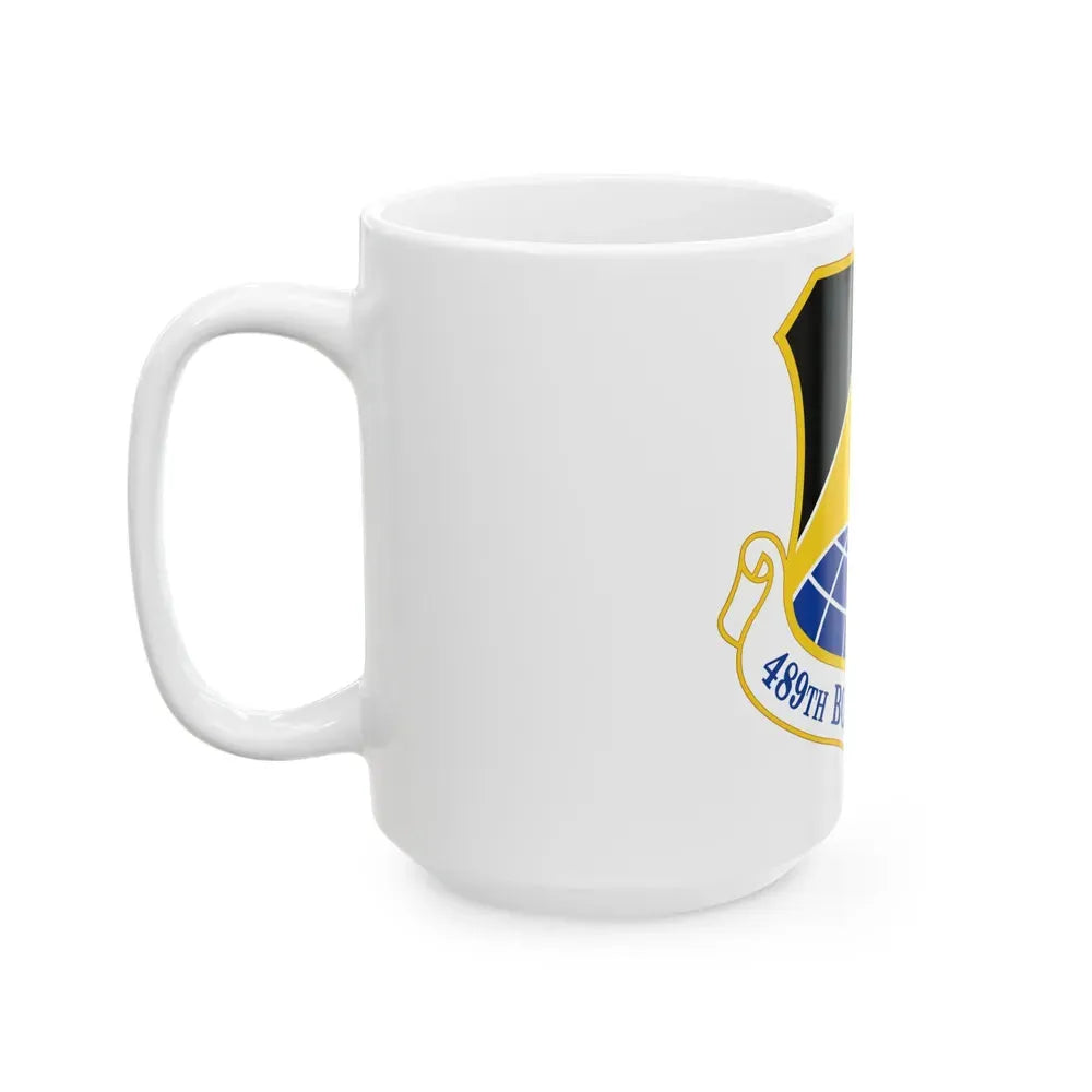 489 Bomb Group AFRC (U.S. Air Force) White Coffee Mug - Go Mug Yourself