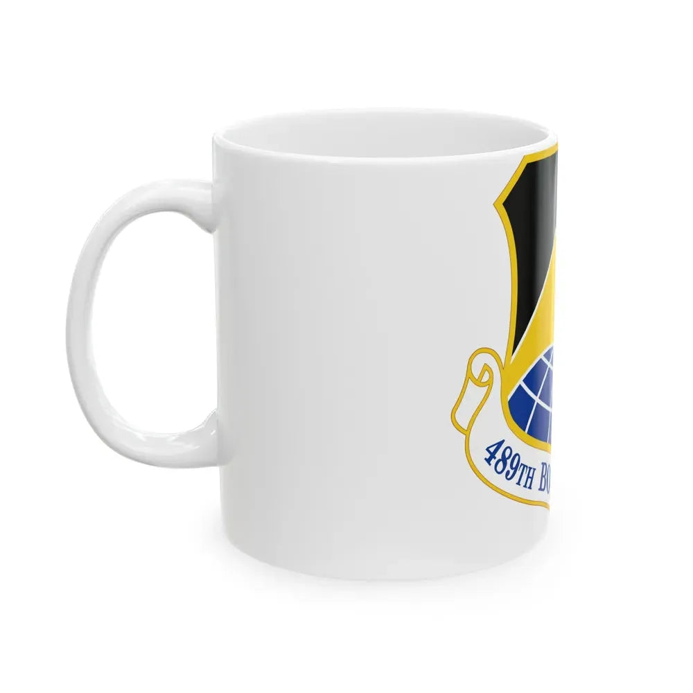 489 Bomb Group AFRC (U.S. Air Force) White Coffee Mug - Go Mug Yourself