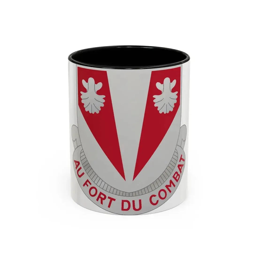 489 Engineer Battalion (U.S. Army) Accent Coffee Mug 11oz Black - Go Mug Yourself