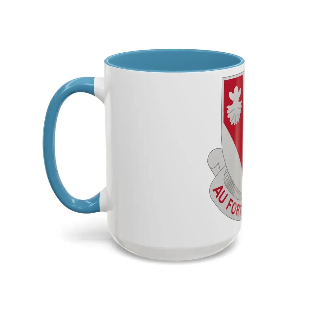 489 Engineer Battalion (U.S. Army) Accent Coffee Mug - Go Mug Yourself