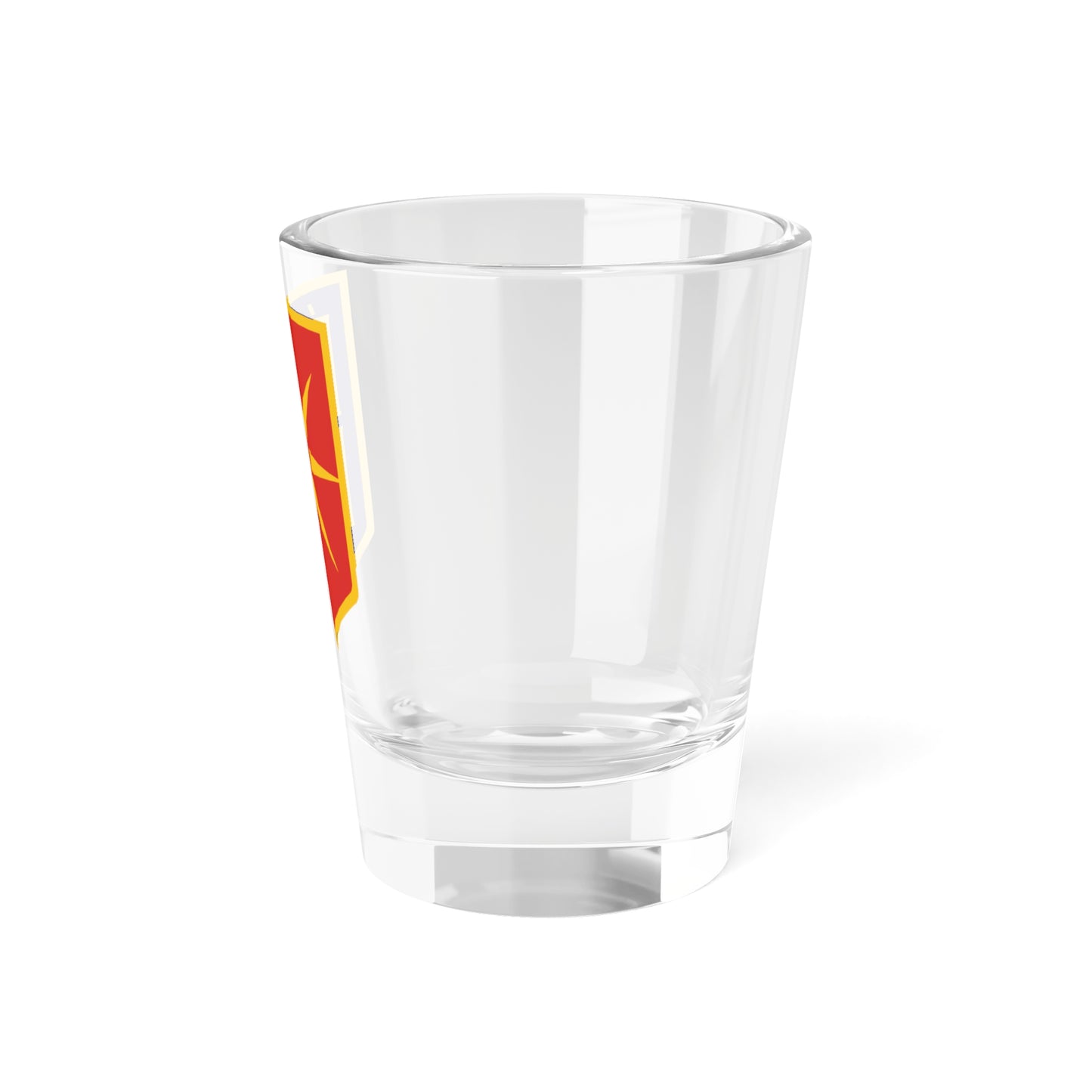 Coat of arms of Ǵorče Petrov Municipality (North Macedonia) (Coat of Arms) Shot Glass 1.5oz