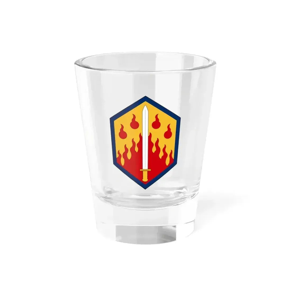 48th Chemical Brigade (U.S. Army) Shot Glass 1.5oz 1.5oz - Go Mug Yourself