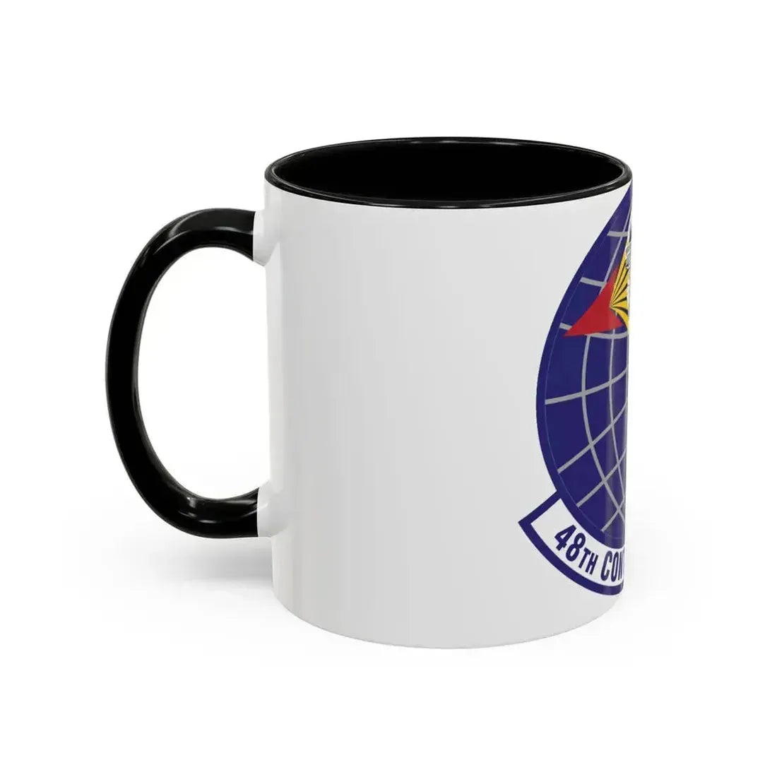 48th Contracting Squadron (U.S. Air Force) Accent Coffee Mug - Go Mug Yourself