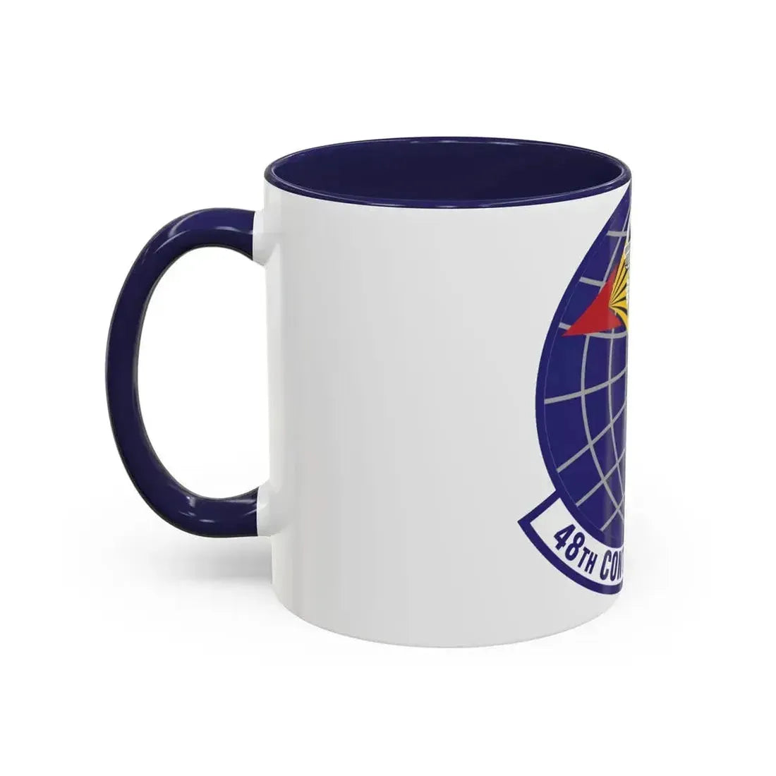 48th Contracting Squadron (U.S. Air Force) Accent Coffee Mug - Go Mug Yourself