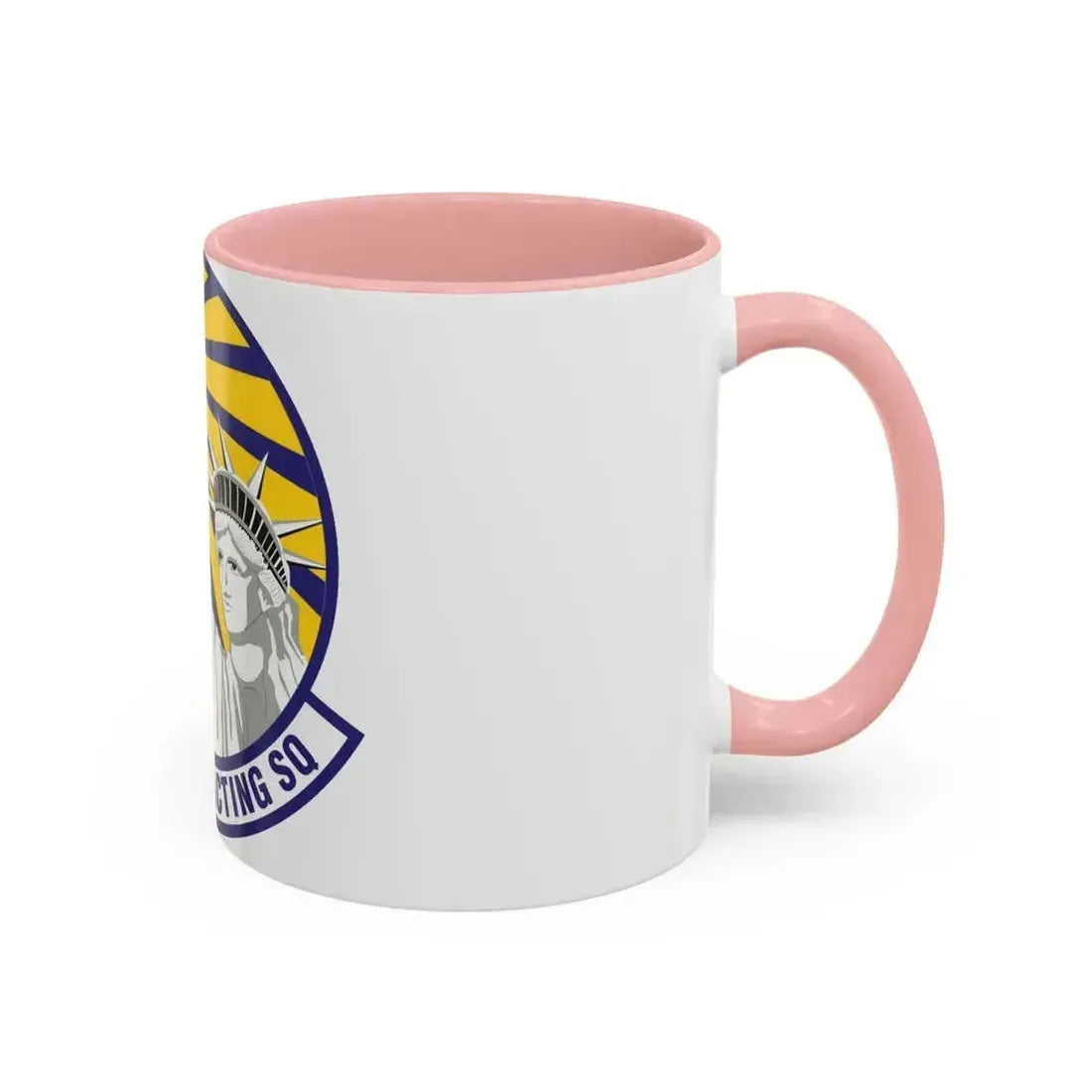 48th Contracting Squadron (U.S. Air Force) Accent Coffee Mug - Go Mug Yourself
