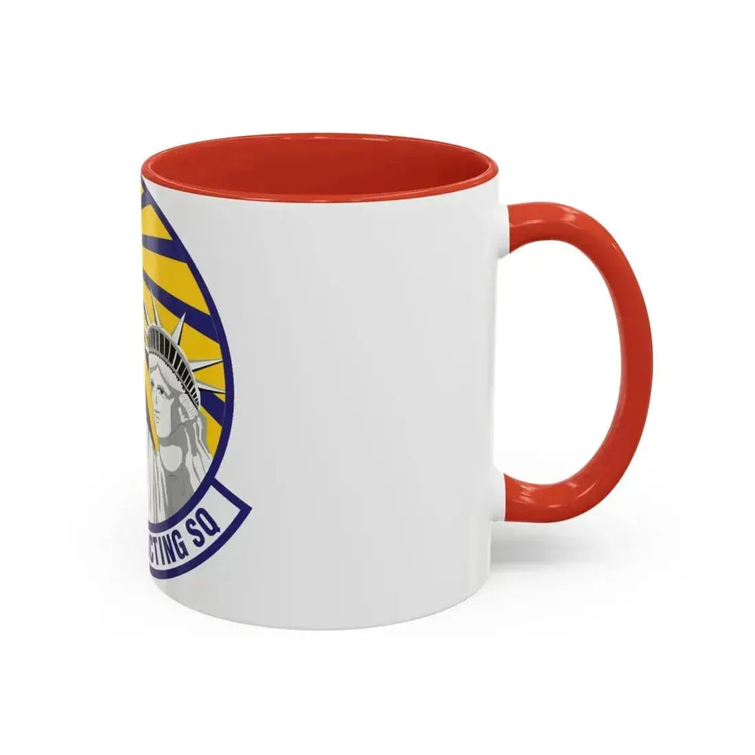 48th Contracting Squadron (U.S. Air Force) Accent Coffee Mug - Go Mug Yourself