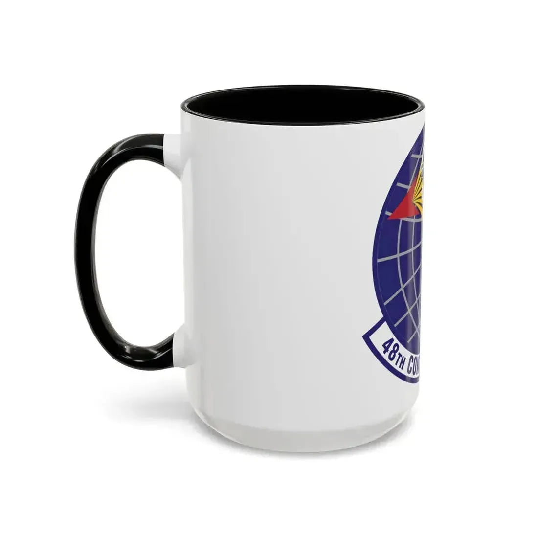 48th Contracting Squadron (U.S. Air Force) Accent Coffee Mug - Go Mug Yourself