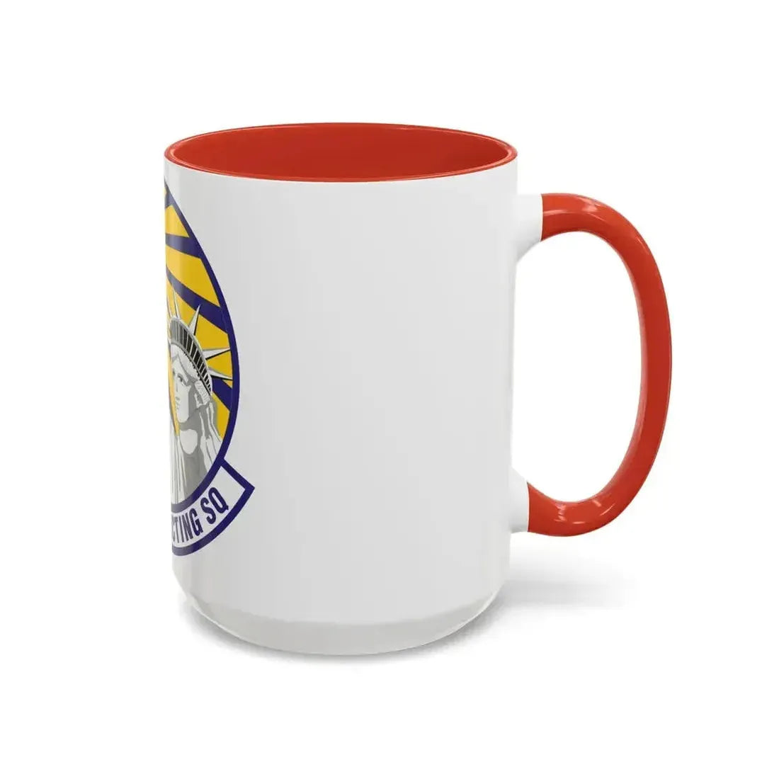 48th Contracting Squadron (U.S. Air Force) Accent Coffee Mug - Go Mug Yourself