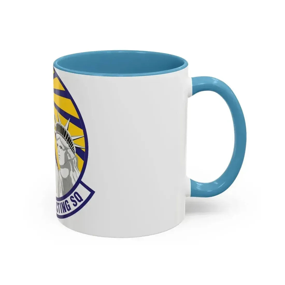 48th Contracting Squadron (U.S. Air Force) Accent Coffee Mug - Go Mug Yourself