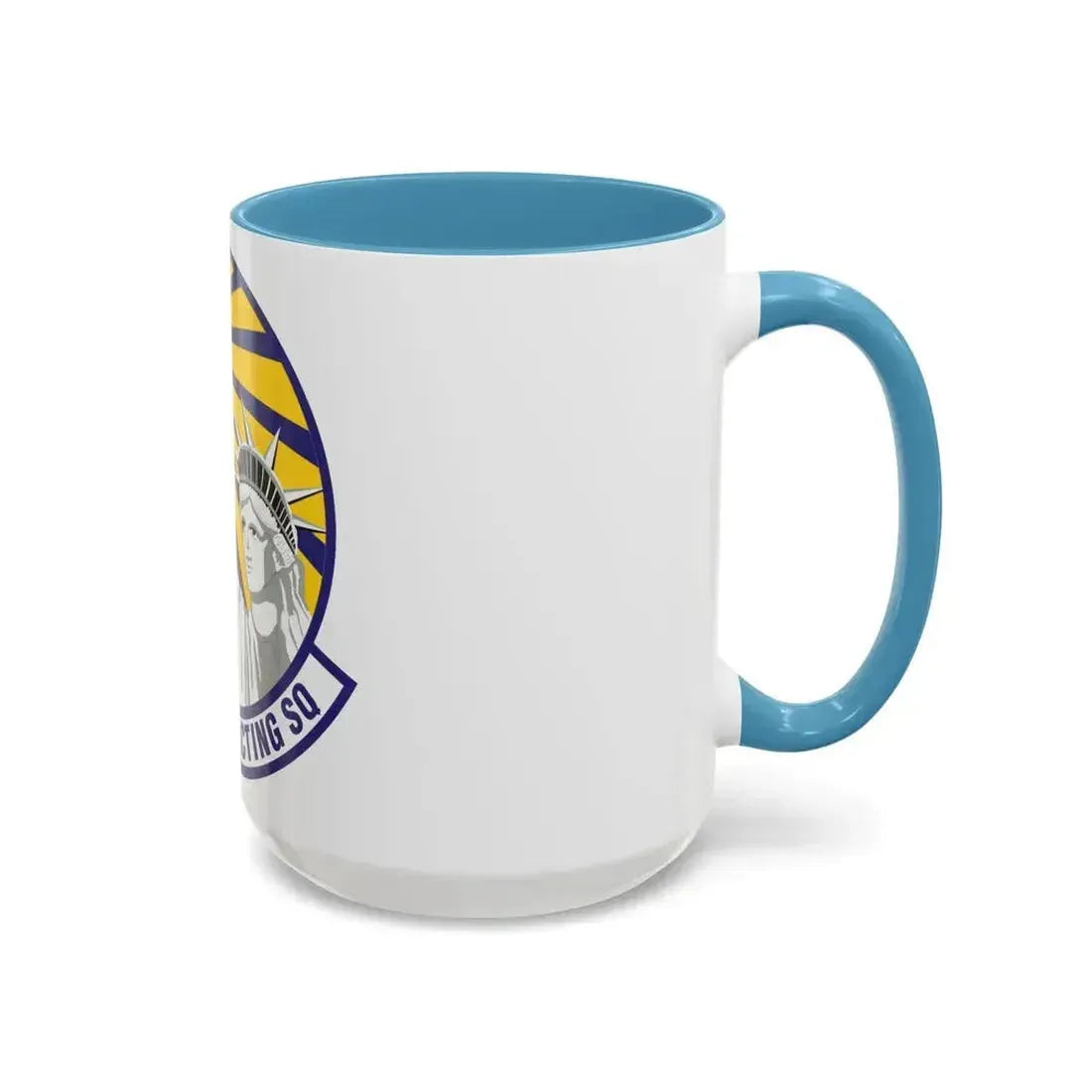 48th Contracting Squadron (U.S. Air Force) Accent Coffee Mug - Go Mug Yourself
