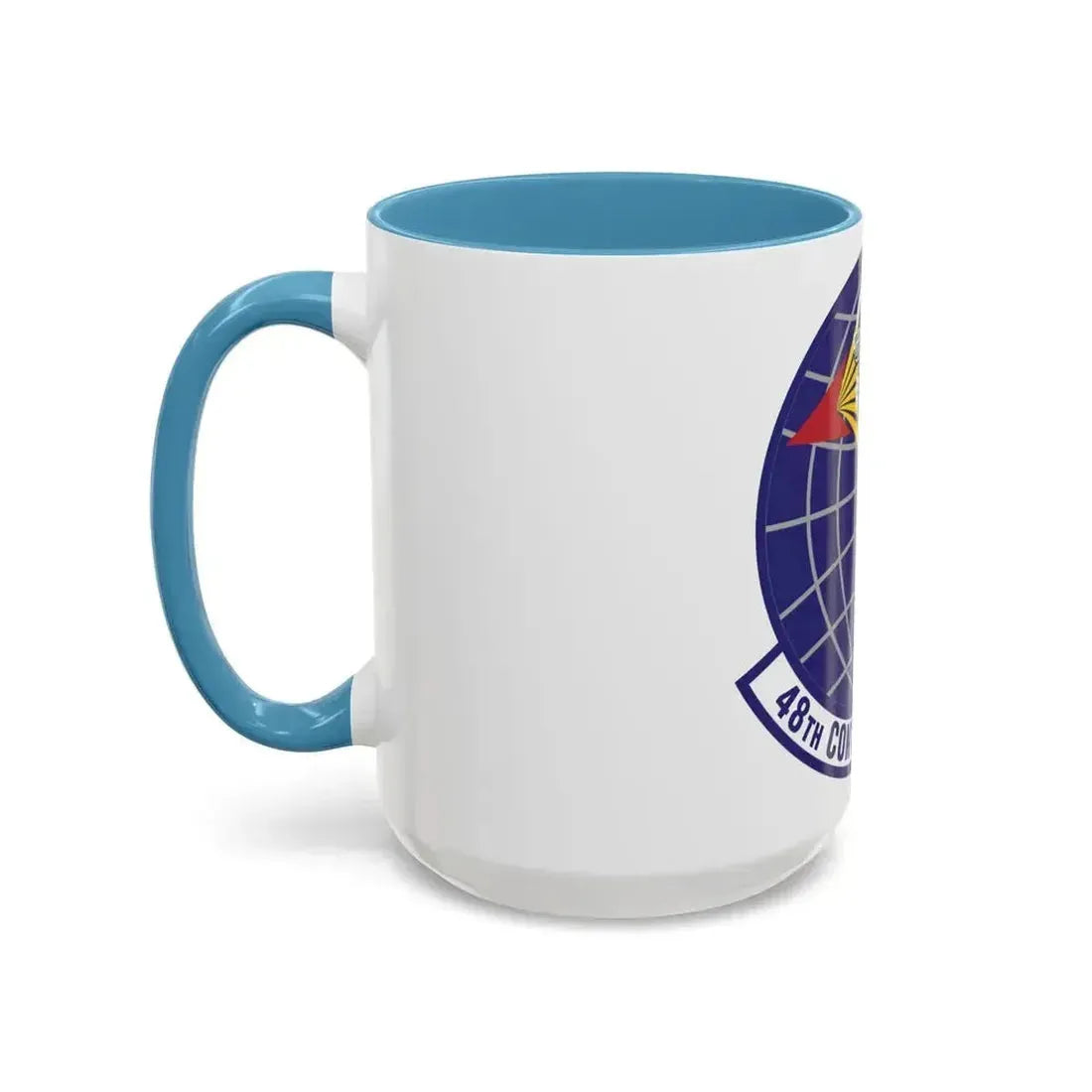 48th Contracting Squadron (U.S. Air Force) Accent Coffee Mug - Go Mug Yourself