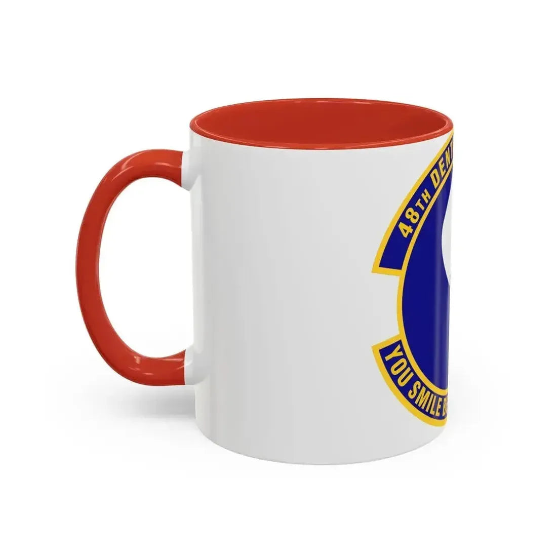 48th Dental Squadron (U.S. Air Force) Accent Coffee Mug - Go Mug Yourself