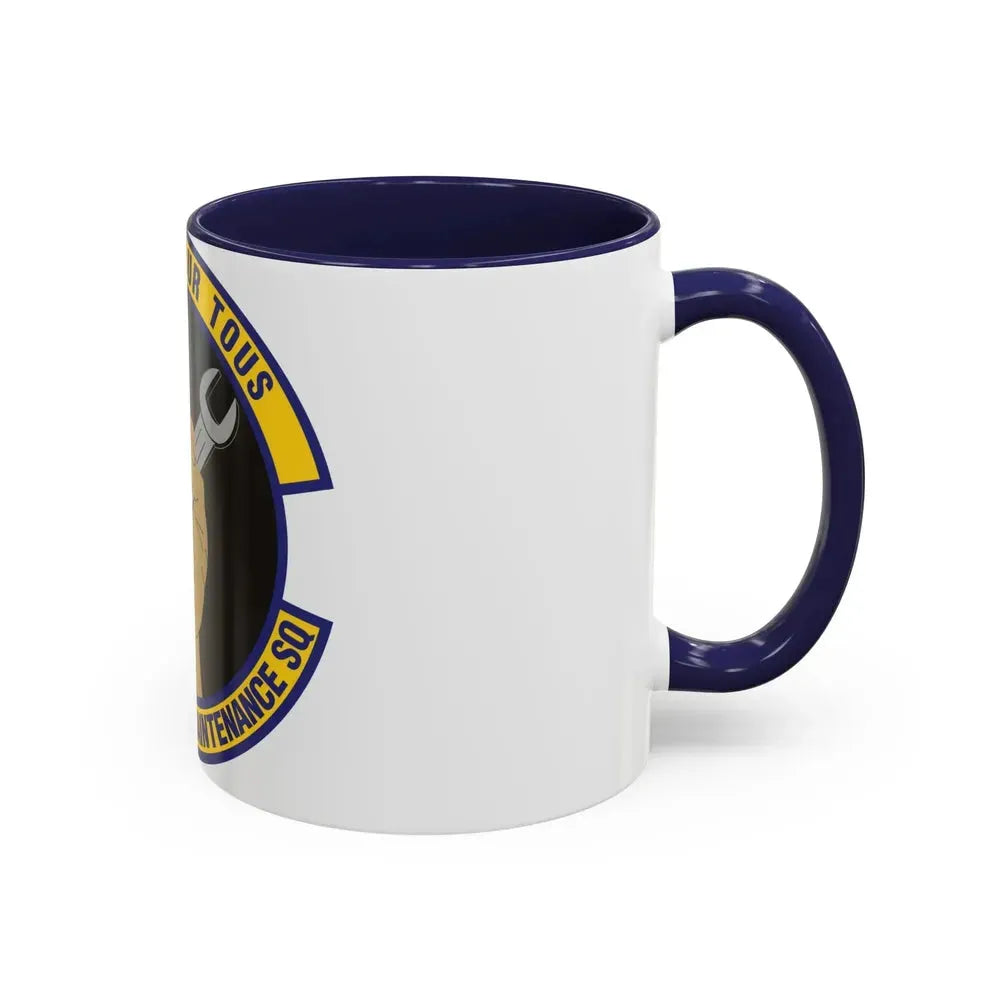 48th Equipment Maintenance Squadron (U.S. Air Force) Accent Coffee Mug - Go Mug Yourself