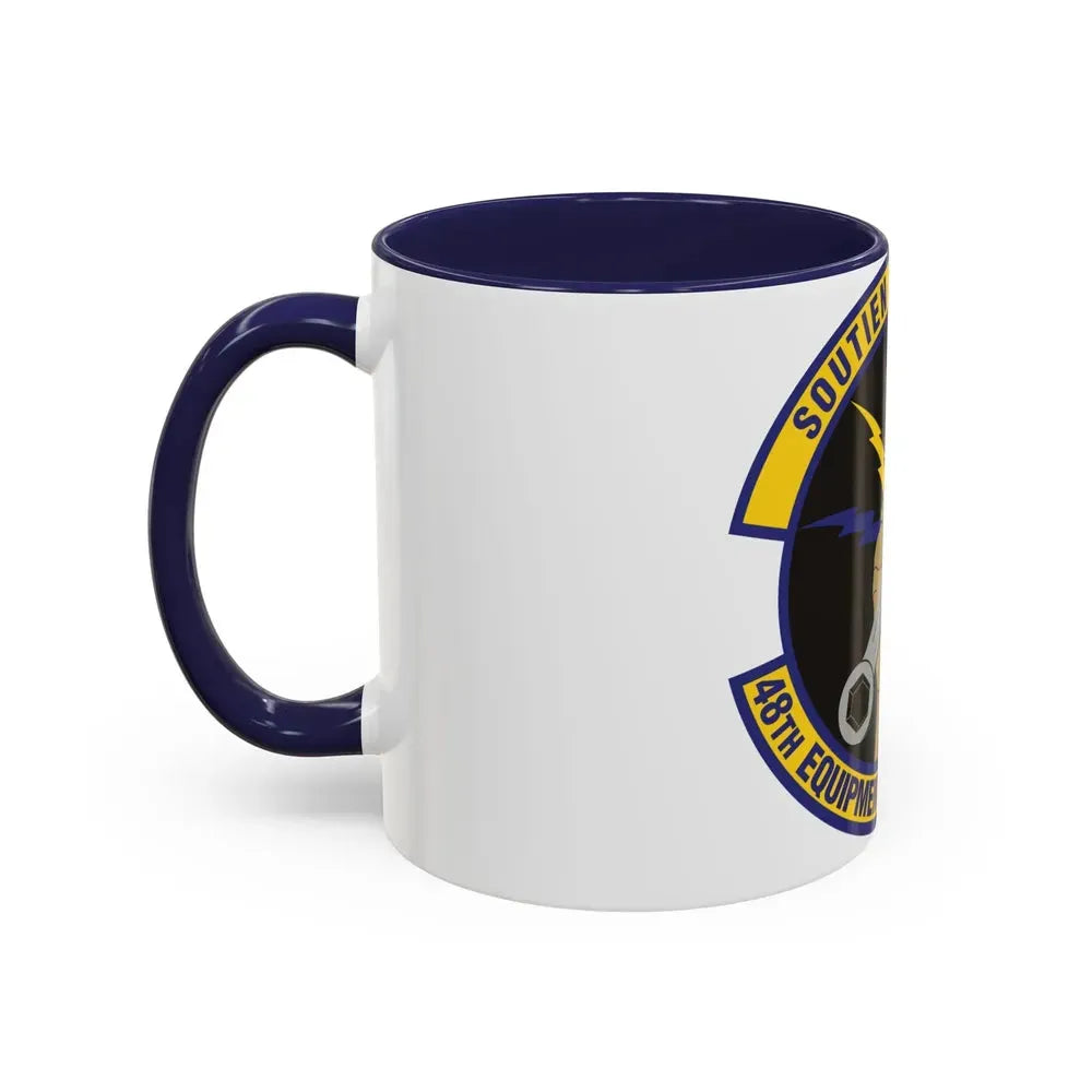 48th Equipment Maintenance Squadron (U.S. Air Force) Accent Coffee Mug - Go Mug Yourself