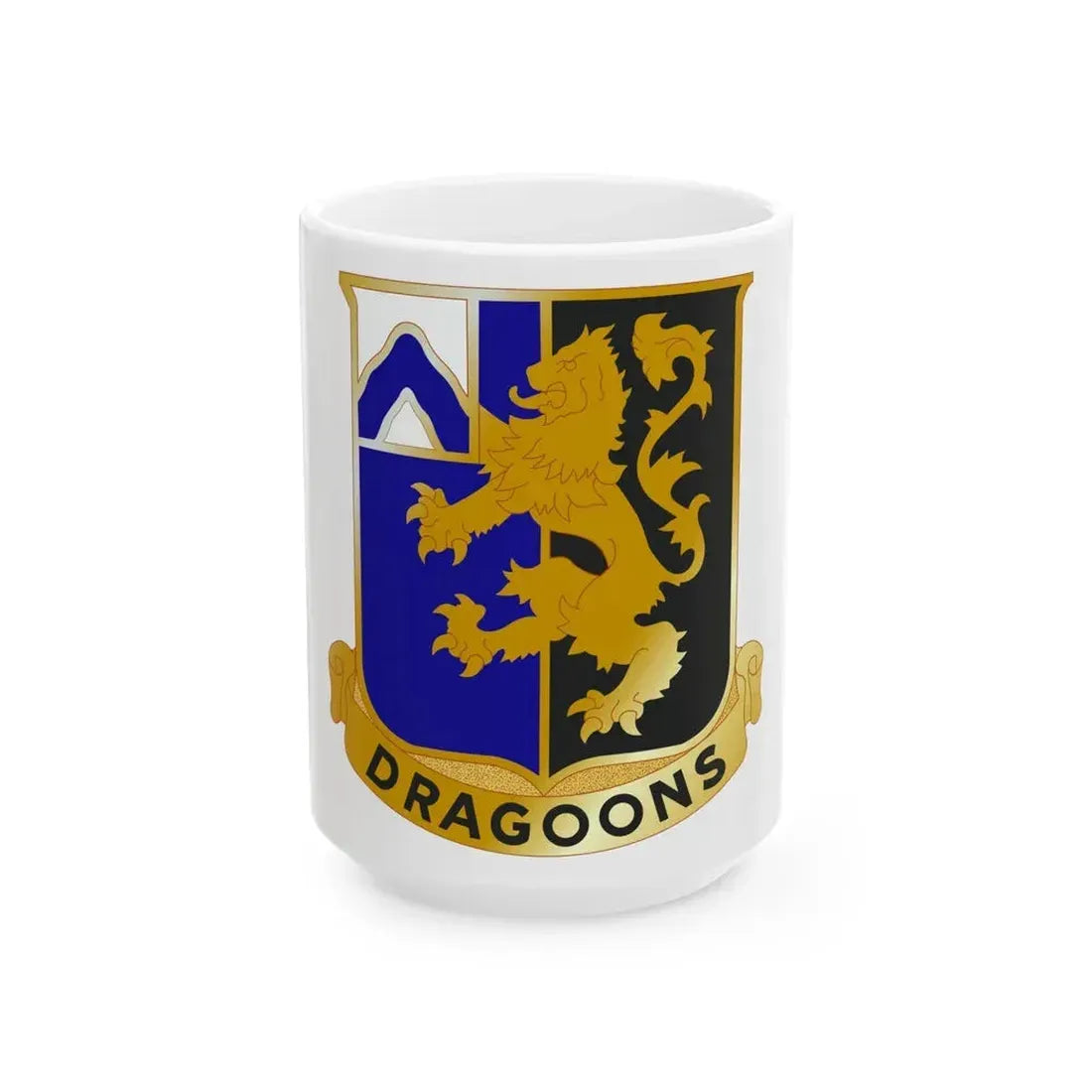 48th Infantry Regiment (U.S. Army) White Coffee Mug 15oz - Go Mug Yourself