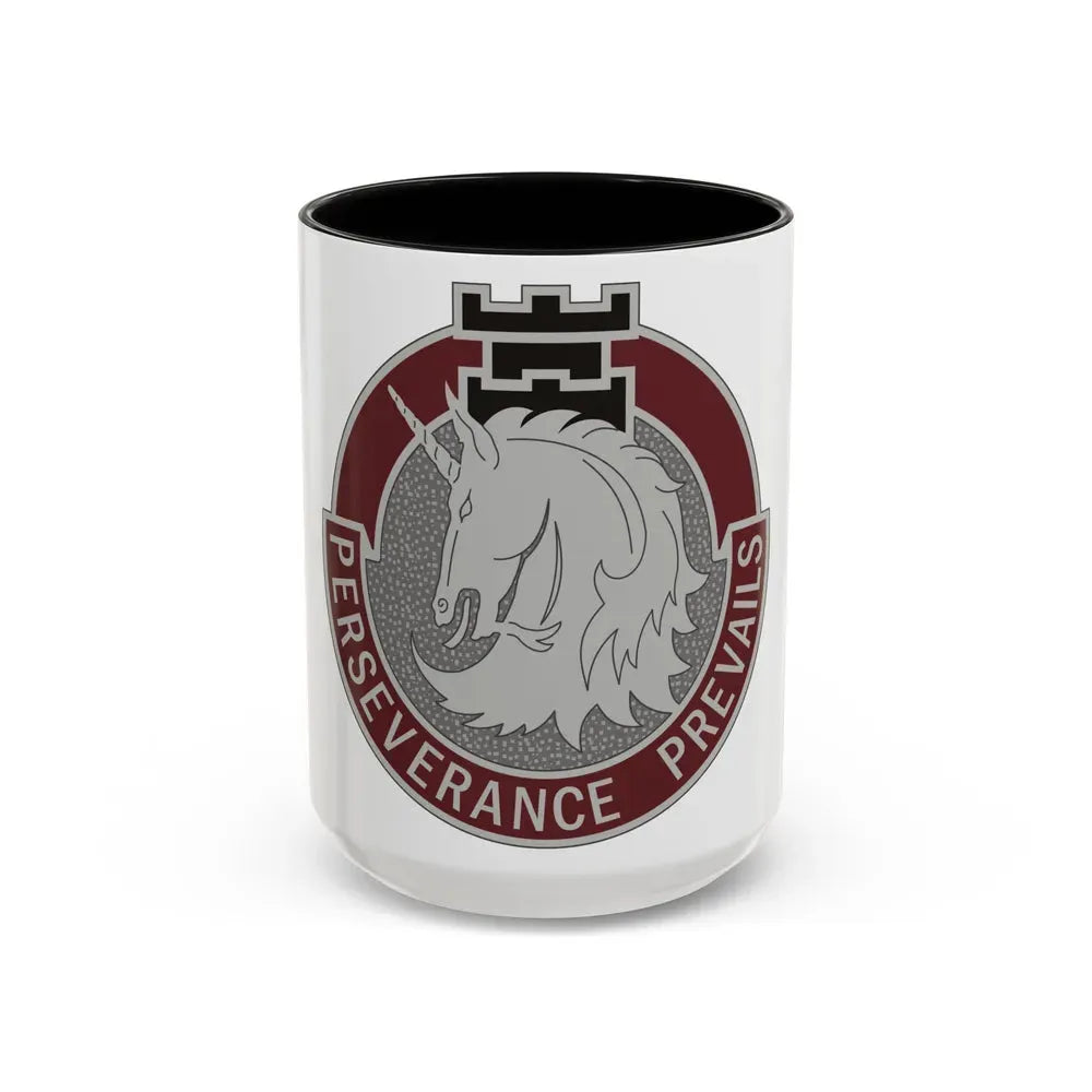 49 Medical Battalion (U.S. Army) Accent Coffee Mug 15oz Black - Go Mug Yourself