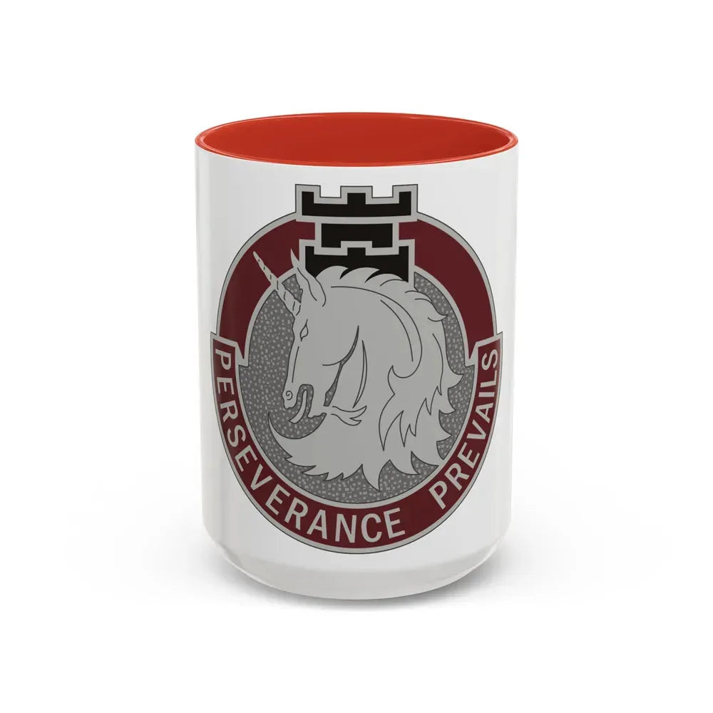 49 Medical Battalion (U.S. Army) Accent Coffee Mug 15oz Pink - Go Mug Yourself