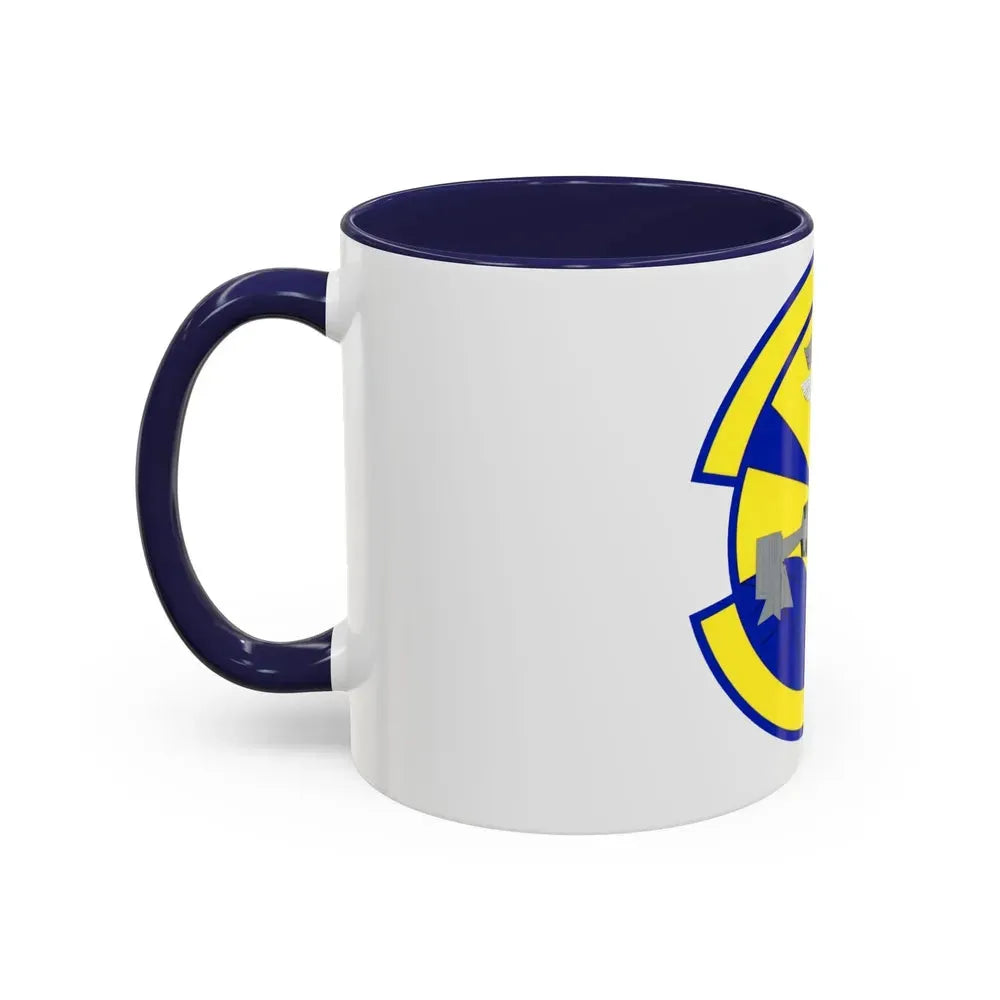 49 Operational Medical Readiness Squadron AETC (U.S. Air Force) Accent Coffee Mug - Go Mug Yourself