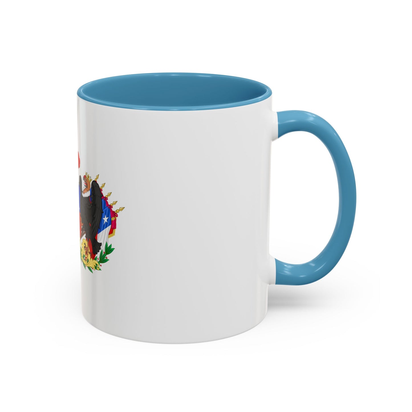 Greater Coat of Arms of Chile (1834-1920) - Accent Coffee Mug