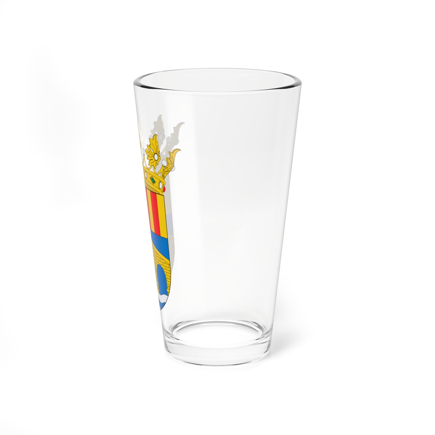 Escudo de Capella-Huesca (Spain) (Coat of Arms) Pint Glass 16oz